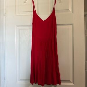 H&M Vibrant Red Mini Dress